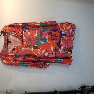 Women's floral print size women's large